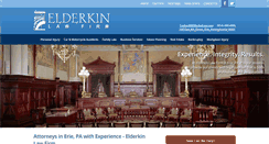 Desktop Screenshot of elderkinlaw.com